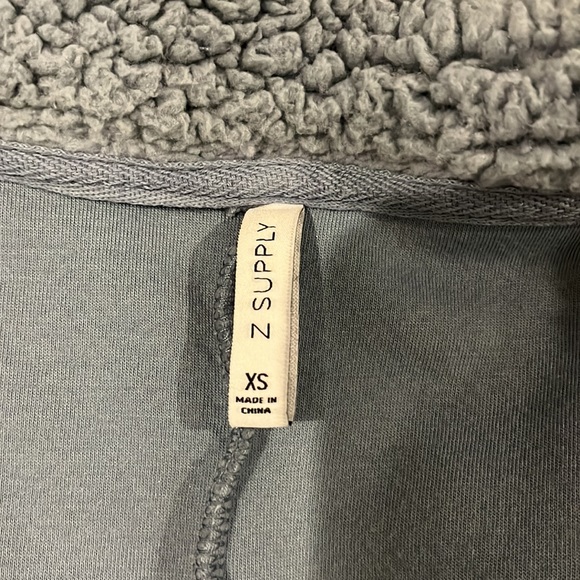 Z supply light blue teddy bear jacket - Picture 2 of 2